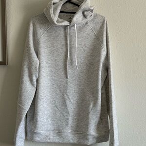 Kenneth Cole Light Gray Crewneck Hoodie Sweater